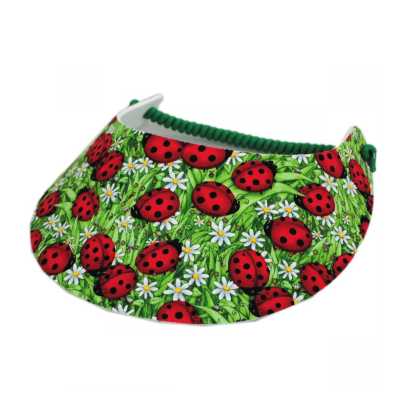 Sun Visor Ladybug Pattern