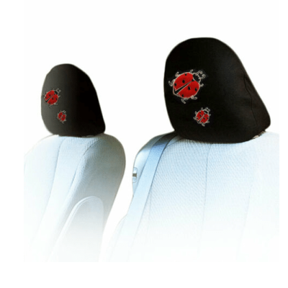 Ladybug Headrest Car Cover