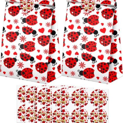 ladybug favor bags