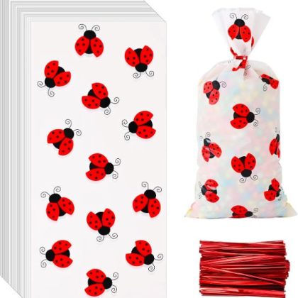 ladybug cellophane wraps