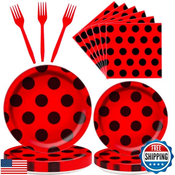 ladybug party set