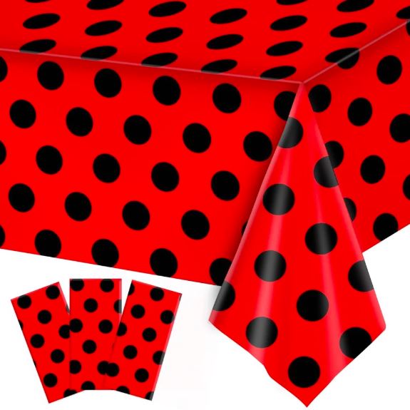ladybug table cover