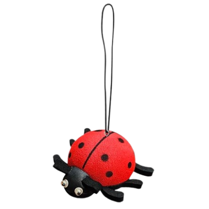 ladybug rear view mirror charm