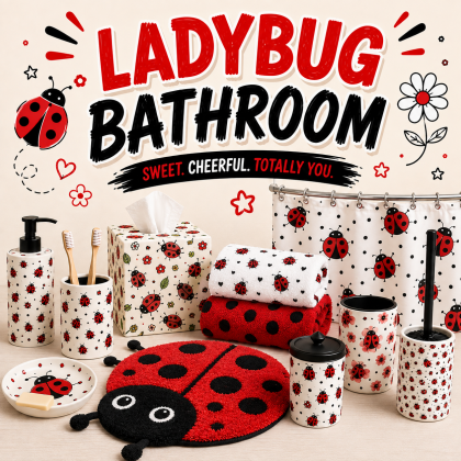 Ladybug Bathroom Supplies