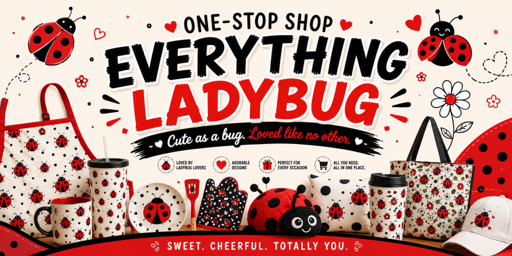 ladybug themed shop